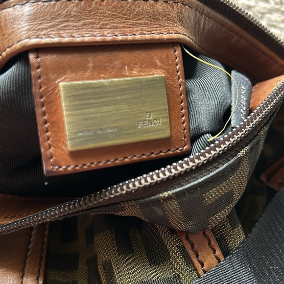 Vintage FENDI Zucchino Shoulder Crossbody bag - Picture 7 of 14